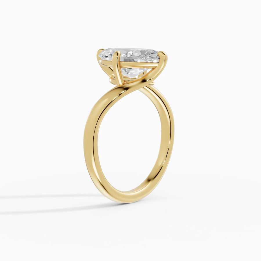Anillo marquesa con engaste compás bypass | Prestige — foto 3