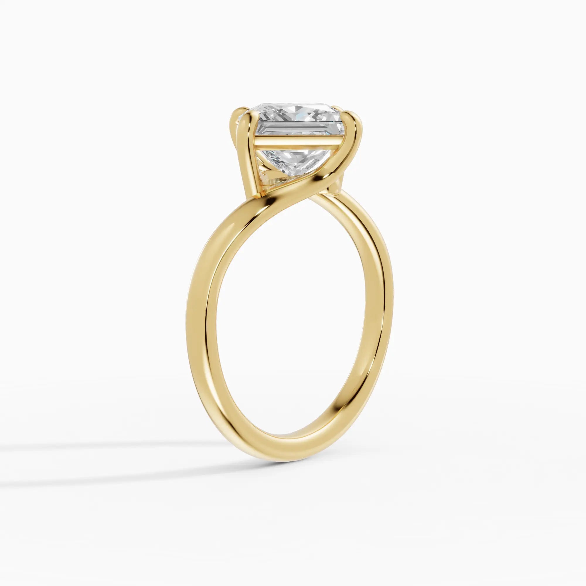 Anillo princesa con engaste compás bypass | Essence