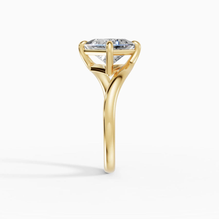 Anillo princesa con engaste compás bypass | Essence — foto 4