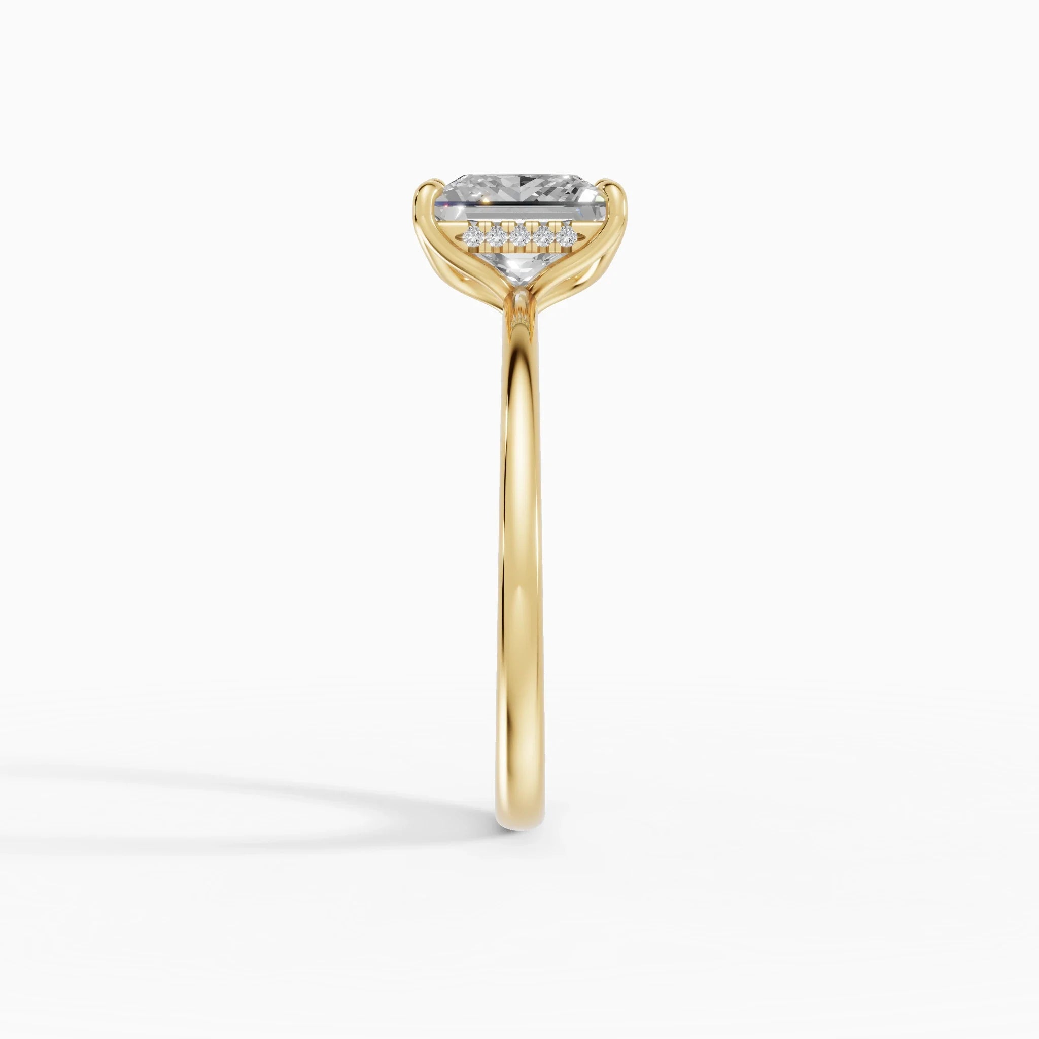 Anillo Compromiso Diamante Princesa | Royale