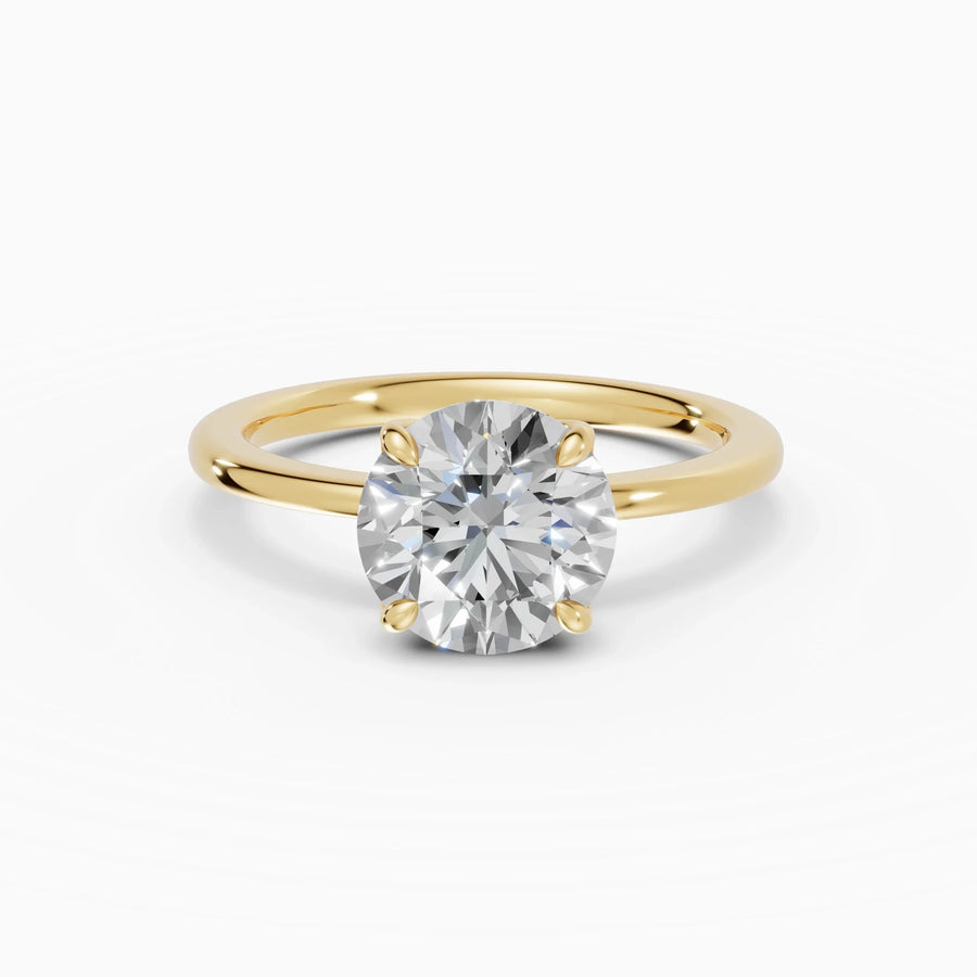 Anillo Compromiso Diamante Redondo | Lumière — foto 1