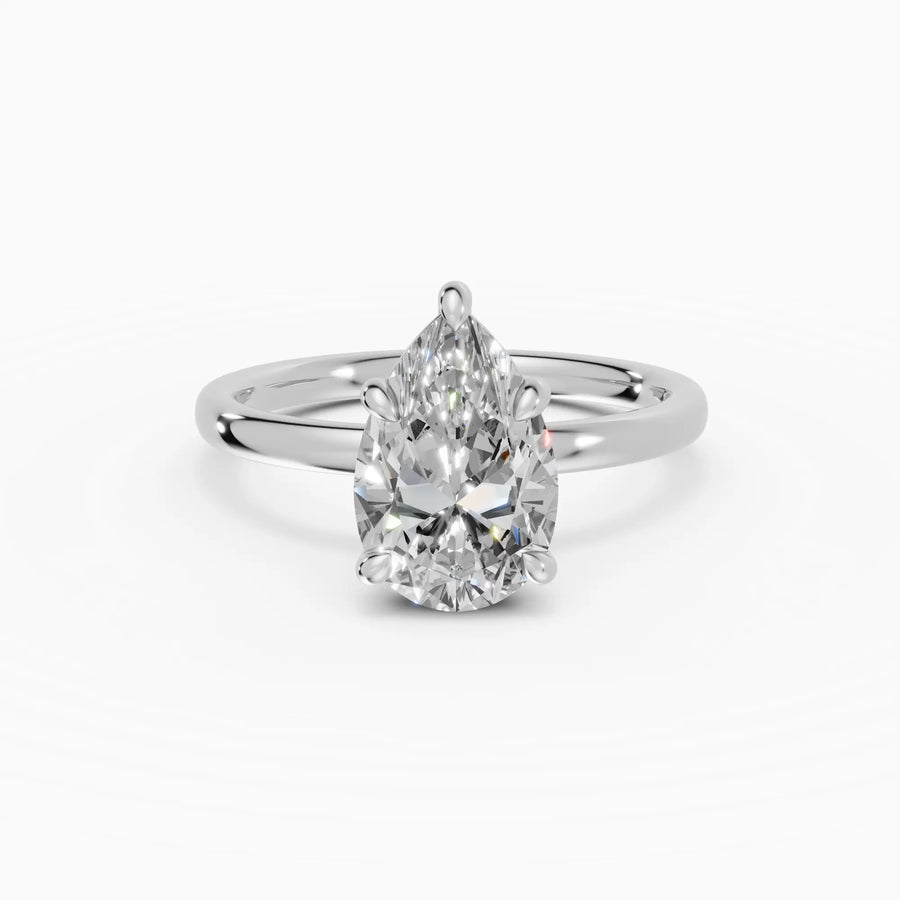 Anillo solitario pera | Sovereign — foto 2