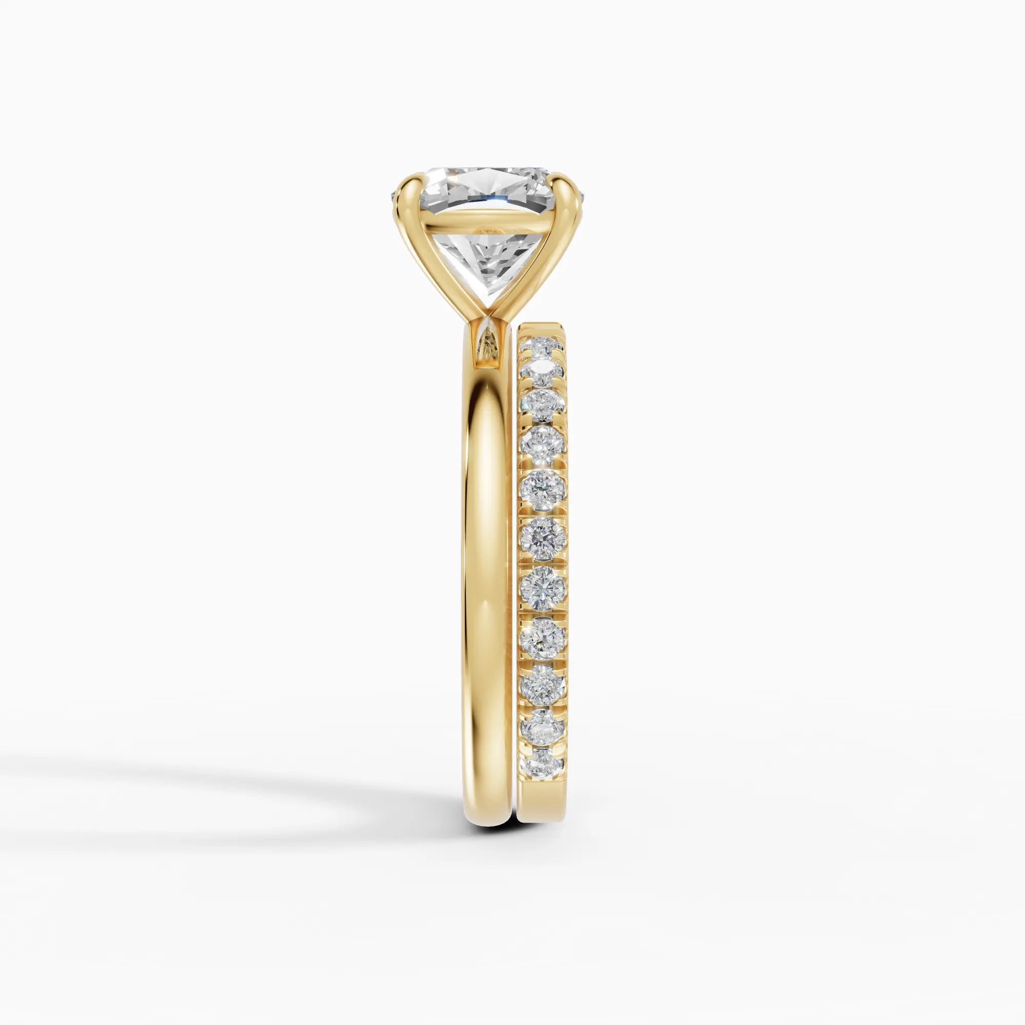 Anillo solitario cojín | Vendôme