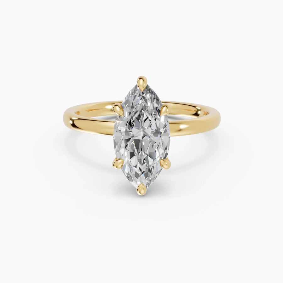 Anillo solitario marquesa | Opulence — foto 1
