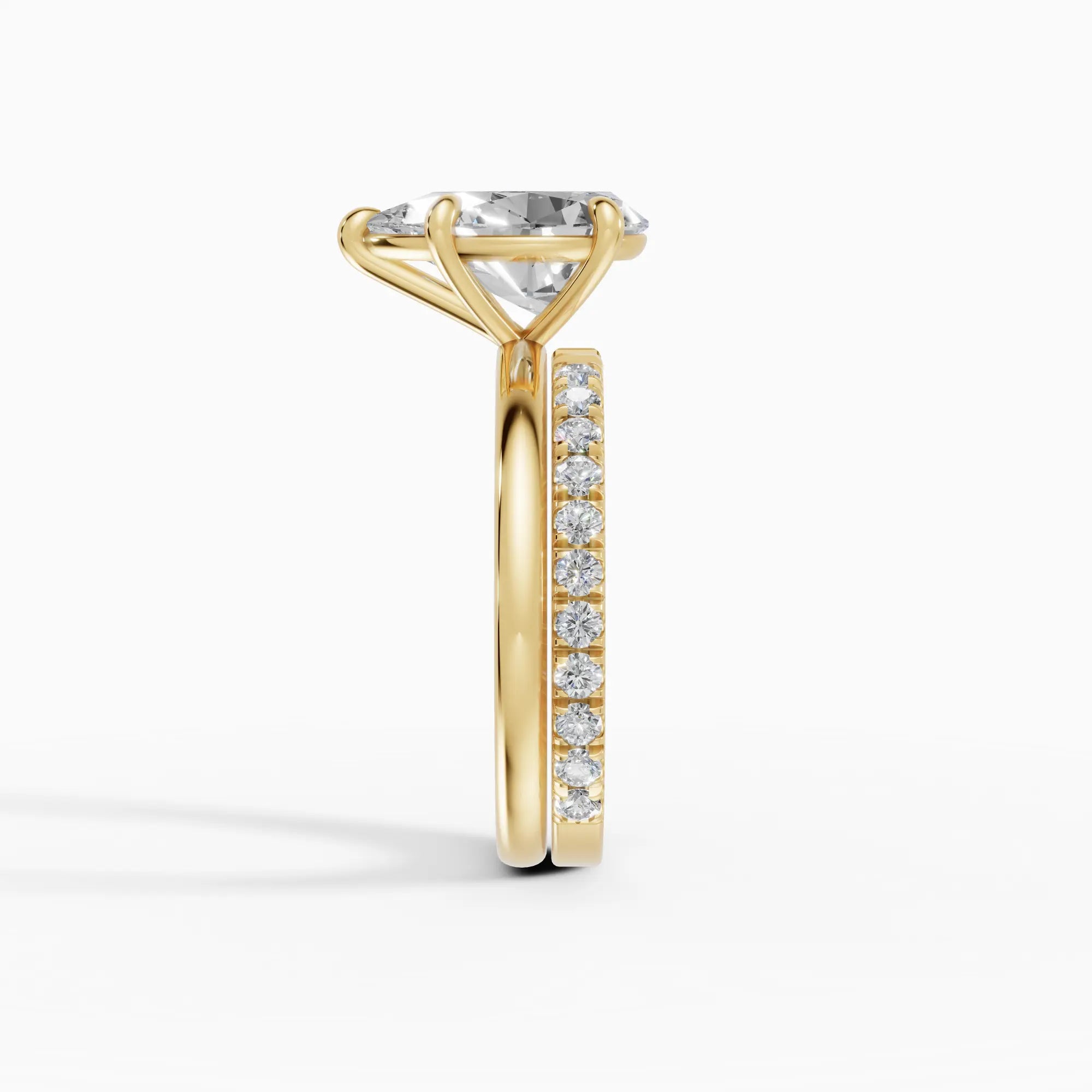 Anillo solitario pera | Sovereign