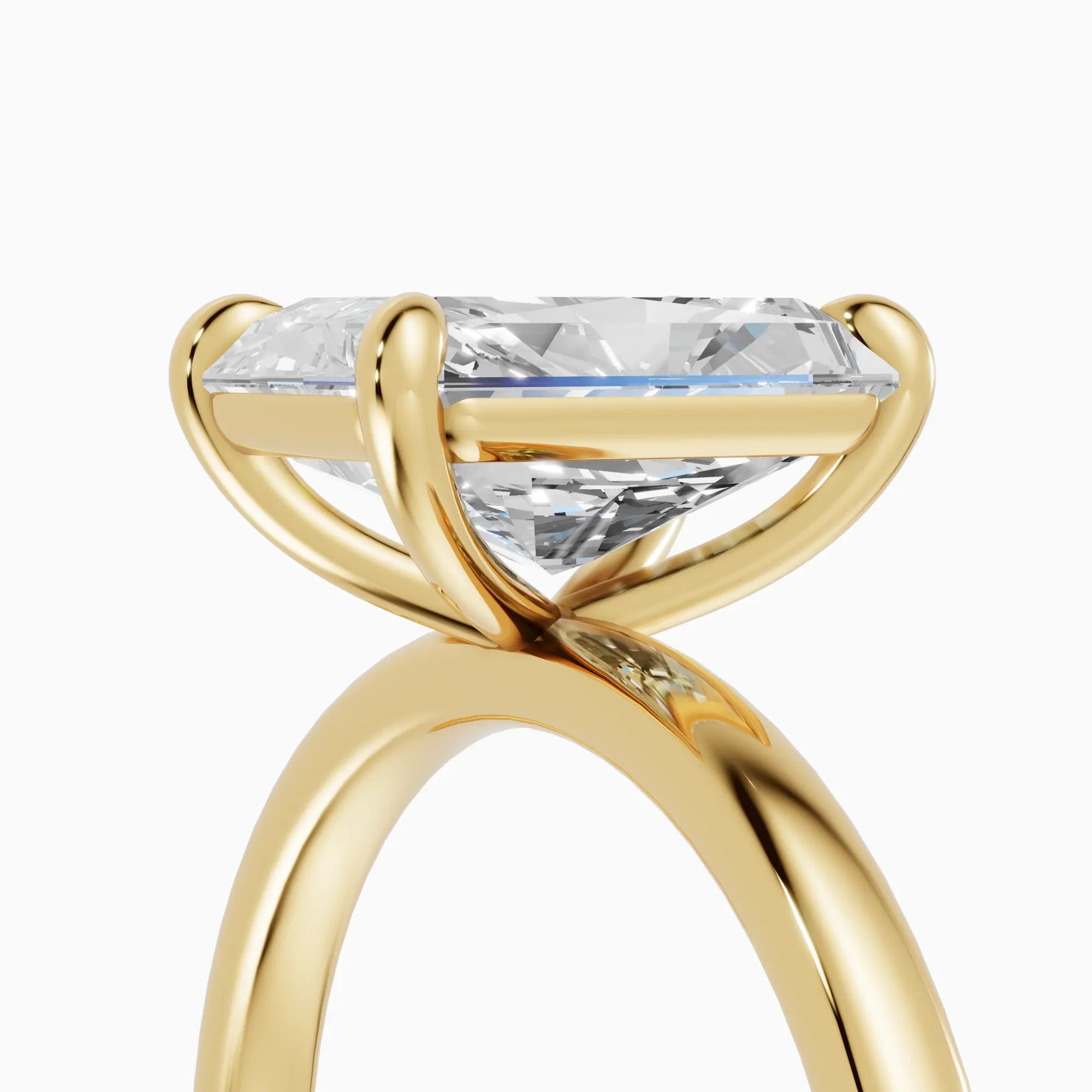 Anillo solitario radiante | Altesse