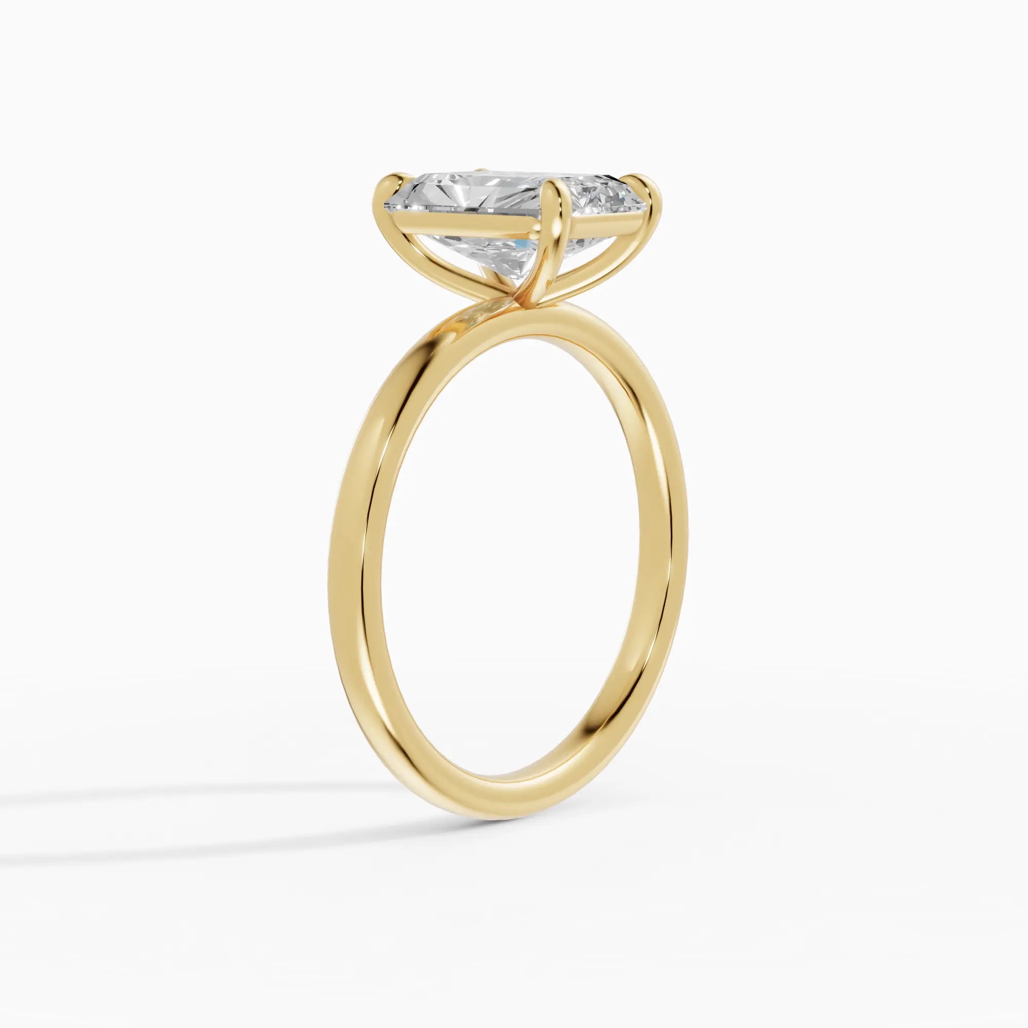 Anillo solitario radiante | Altesse