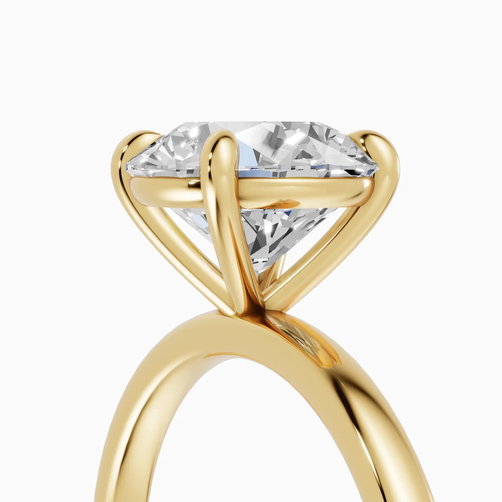 Anillo solitario brillante | Aria