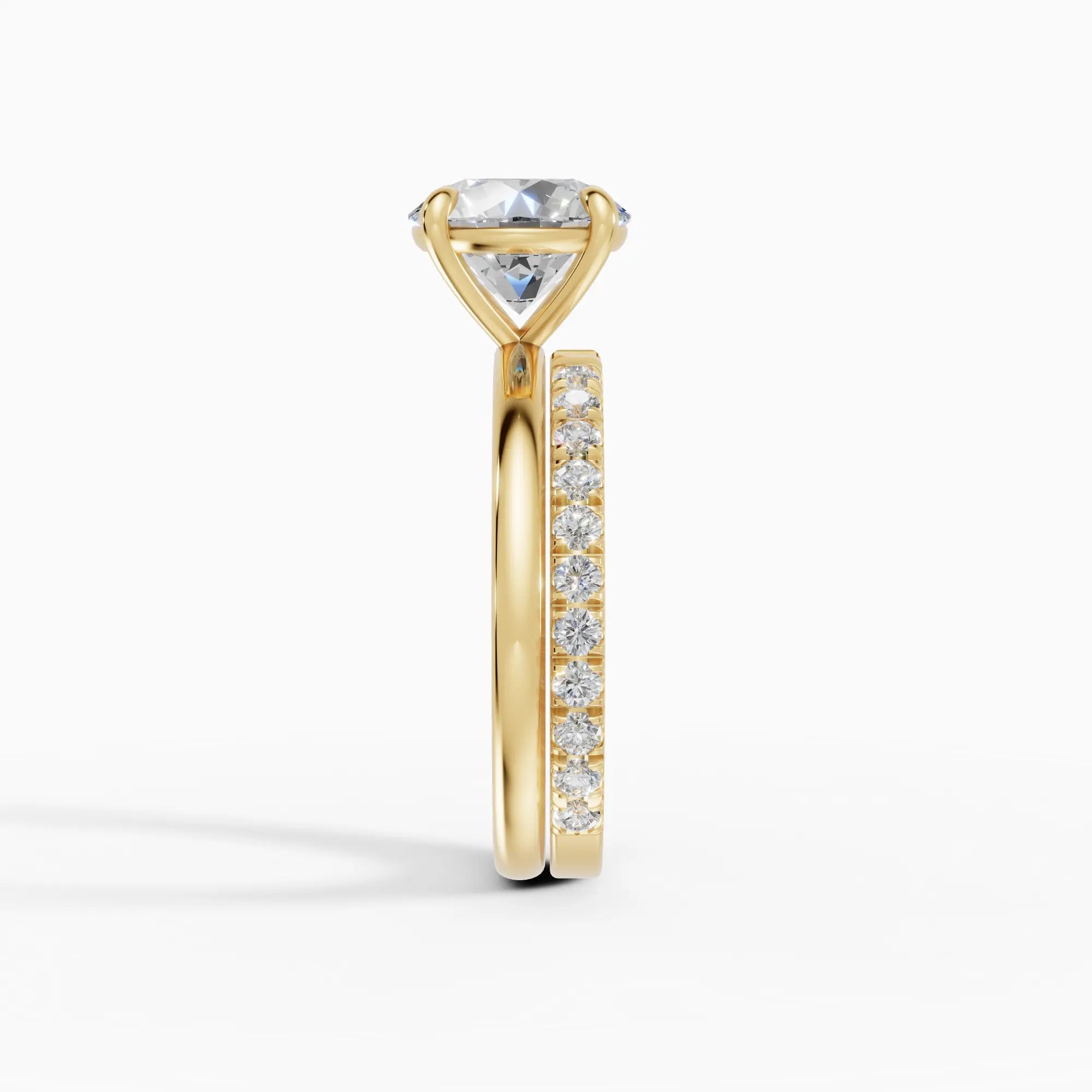 Anillo solitario brillante | Aria