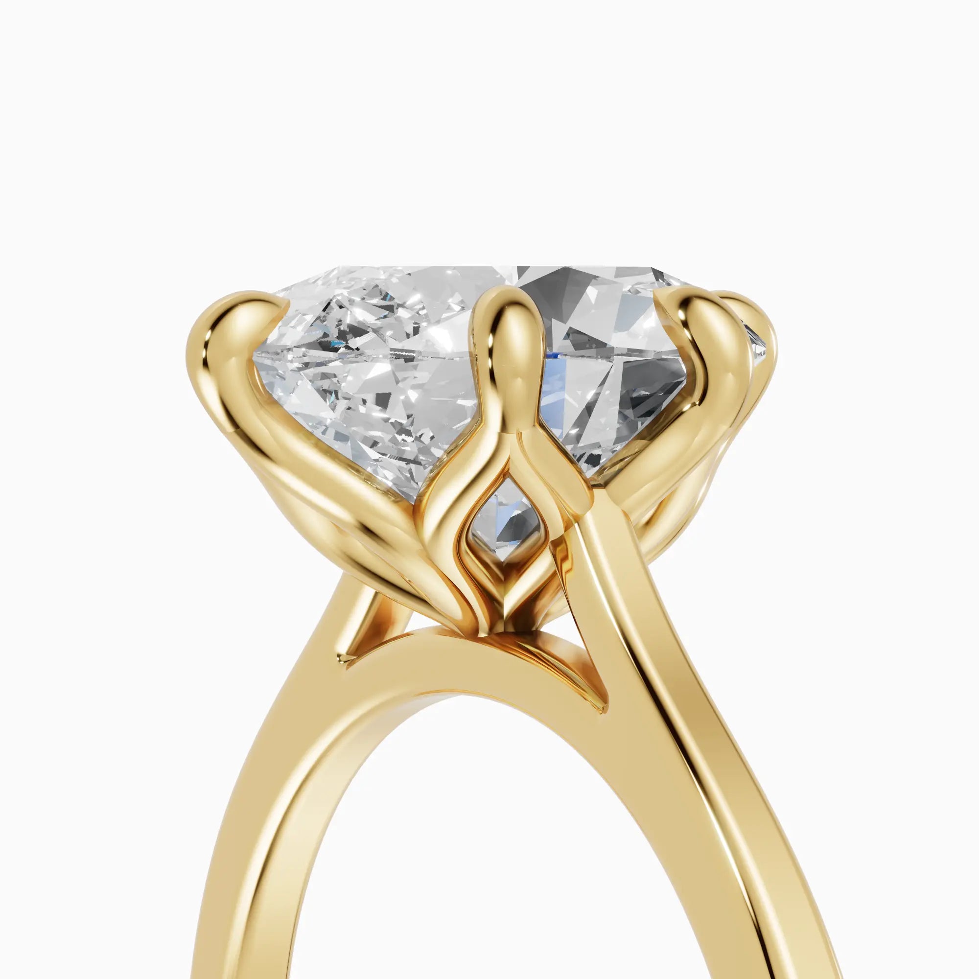 Anillo oval engaste floral | Legacy