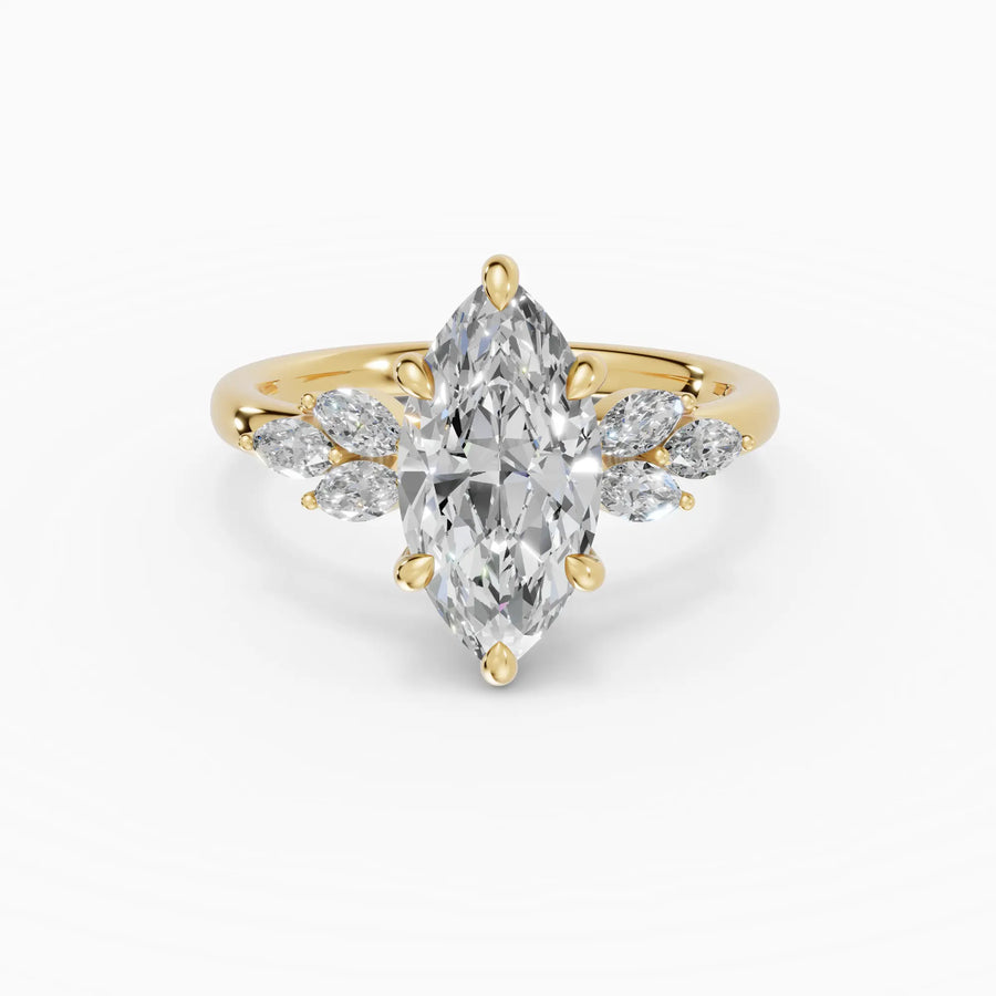 Anillo clúster marquesa | Magnifique — foto 1