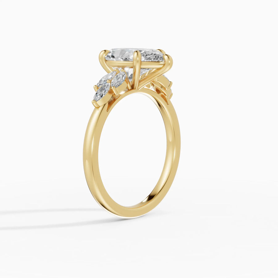 Anillo clúster pera | Pearl — foto 2