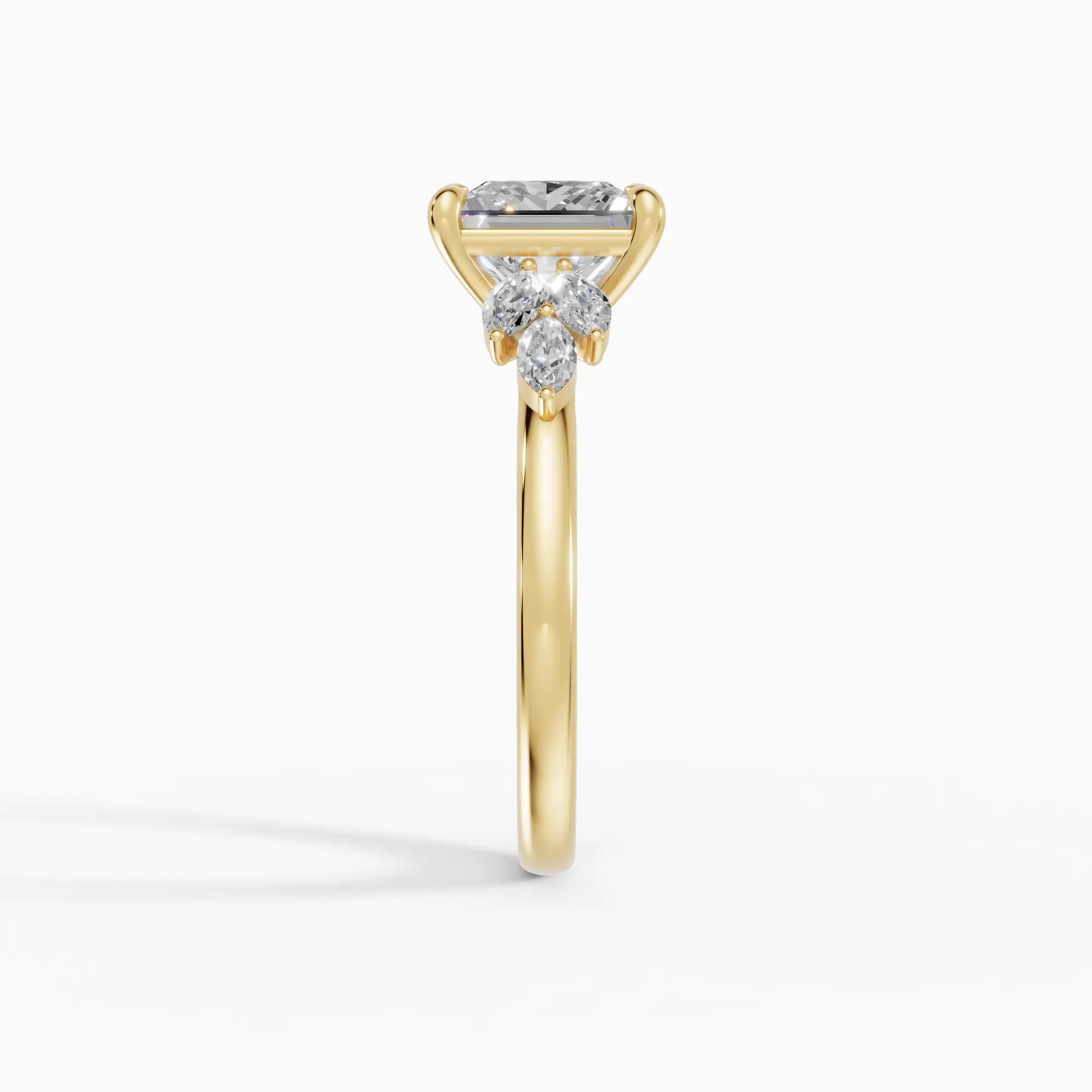 Anillo clúster princesa | Fleur
