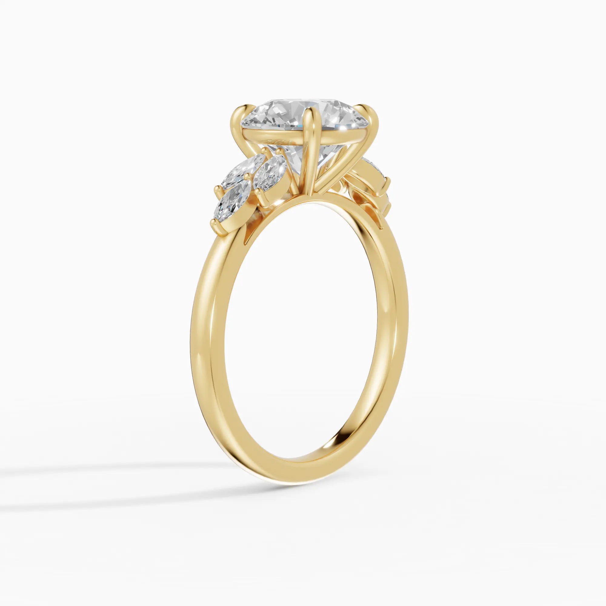 Anillo clúster brillante | Aveline