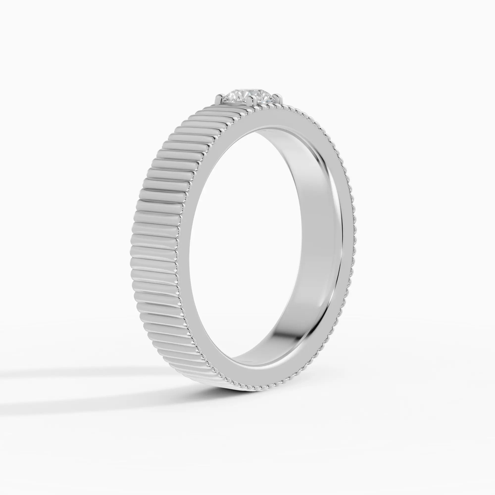 Anillo compromiso maxi 4mm brillante | Virtue