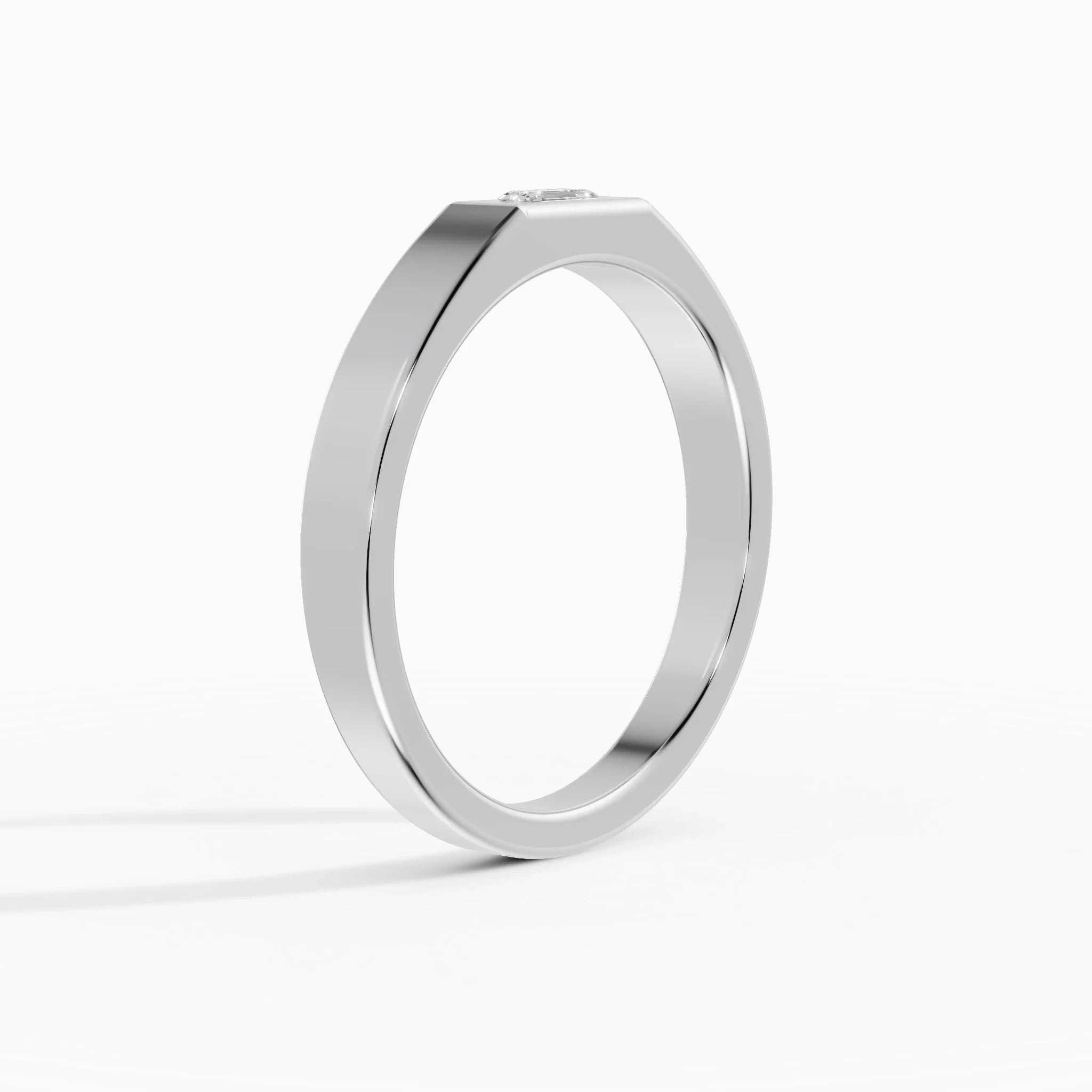 Anillo Compromiso Solitario Esmeralda 4mm | Étoile