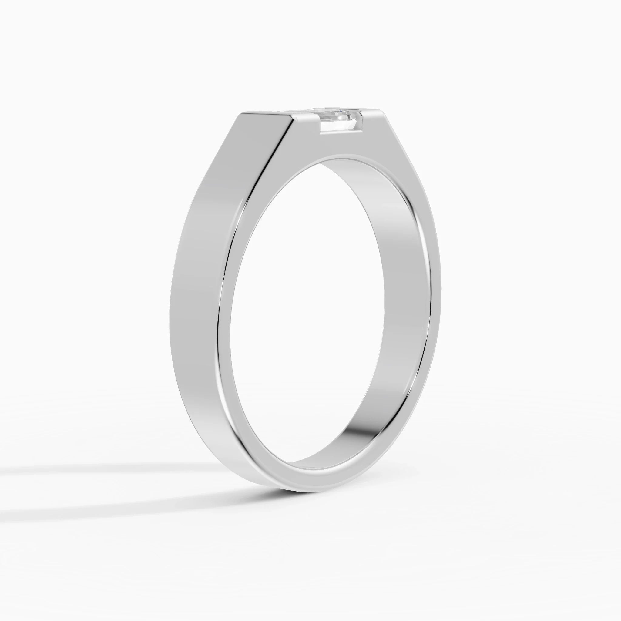 Anillo Compromiso Solitario Esmeralda 5mm | Majesté