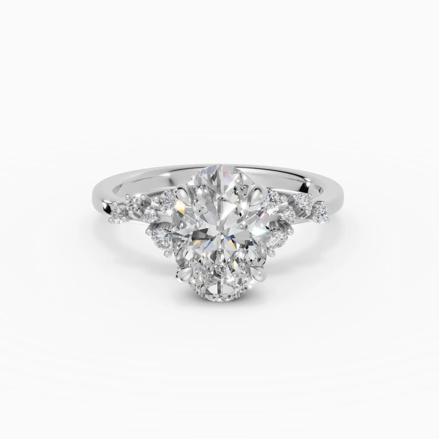 Anillo clúster oval | Triomphe — foto 2