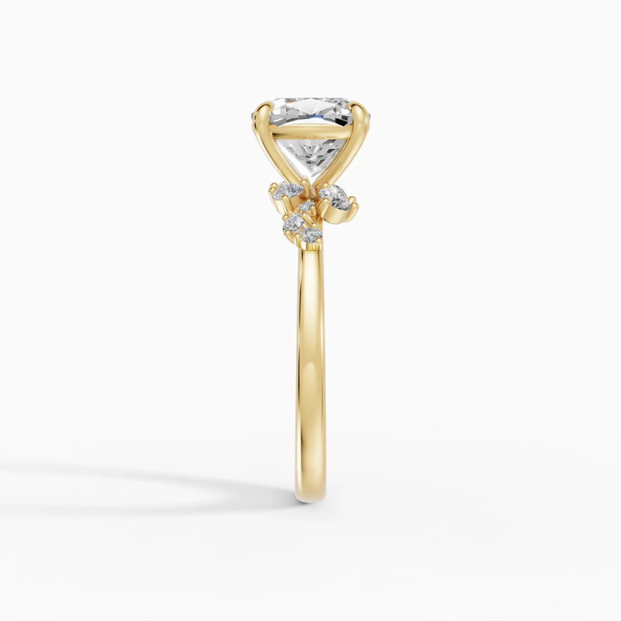 Anillo clúster cojín | Nacre — foto 4
