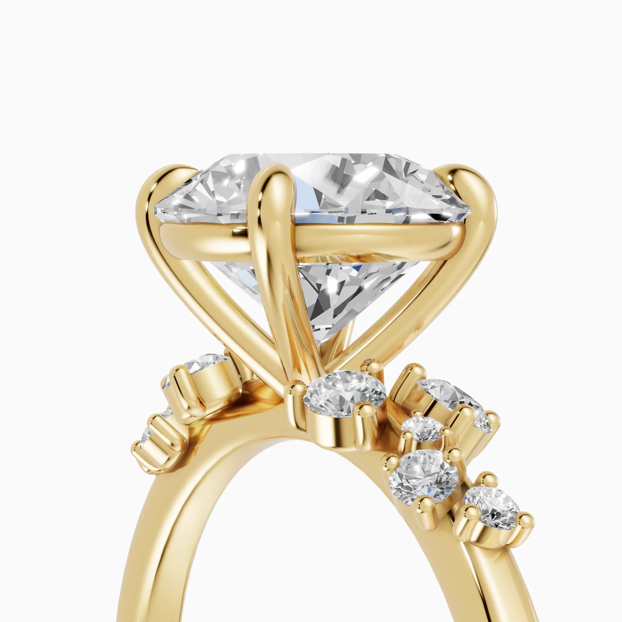 Anillo clúster brillante | Miracle